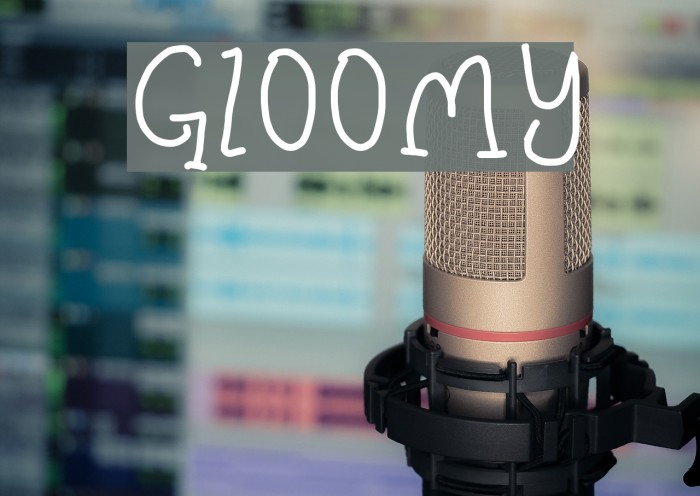 gloomy-font-ffonts