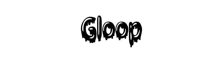 Gloop Font