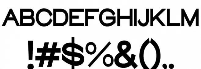 Glora Black Font OTHER CHARS