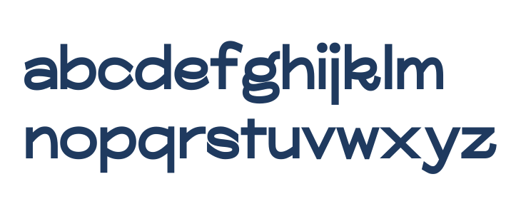 Glora Black Lowercase