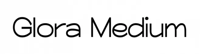 Glora Medium  Fuentes Gratis Descargar
