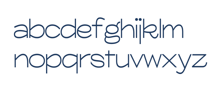 Glora Regular Lowercase