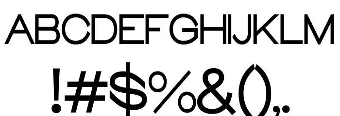 Glora SemiBold Font OTHER CHARS