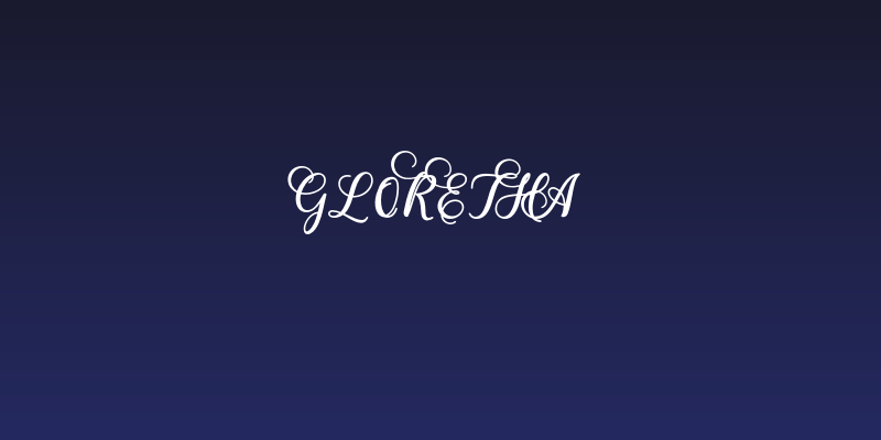 Gloretha Social Header