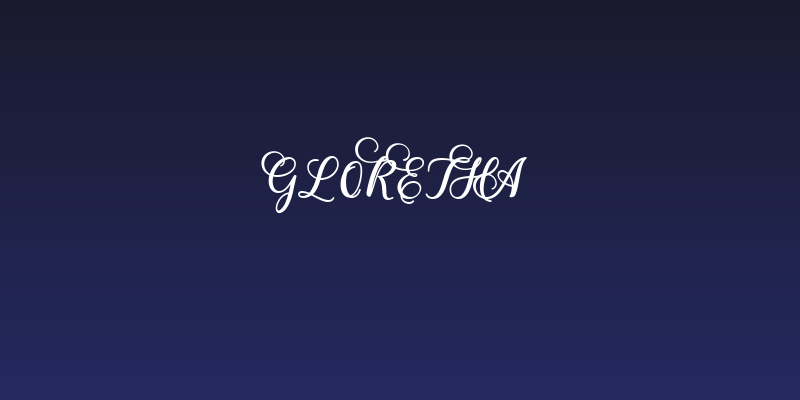 Gloretha Social Header