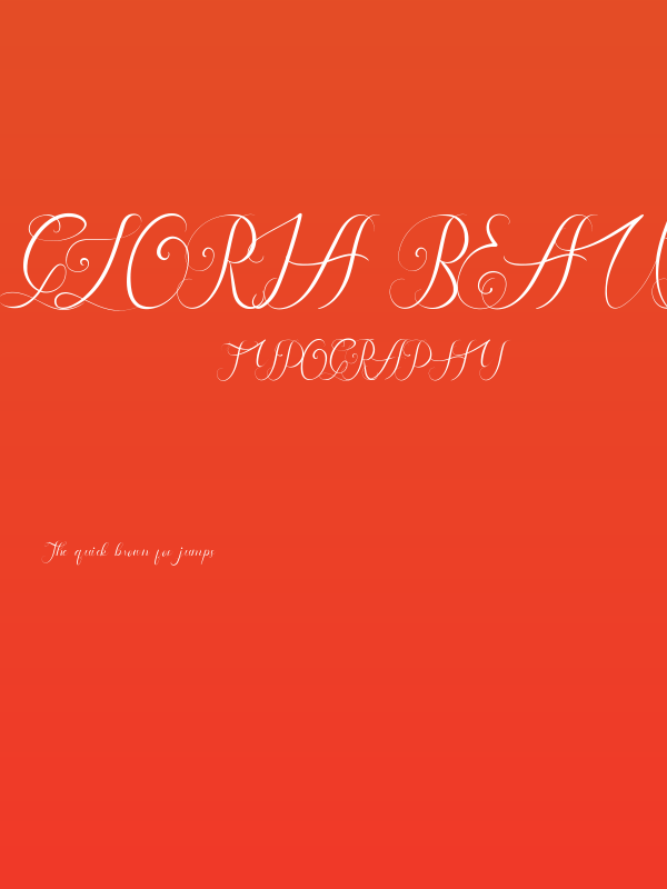 Gloria Beauty Demo Poster