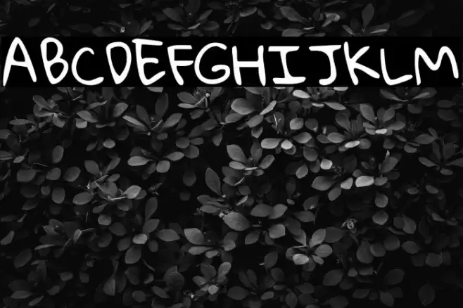 Gloria Hallelujah Font examples