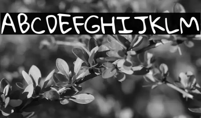 Gloria Hallelujah Font examples