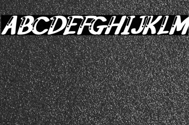 Gloria Highlight Font examples