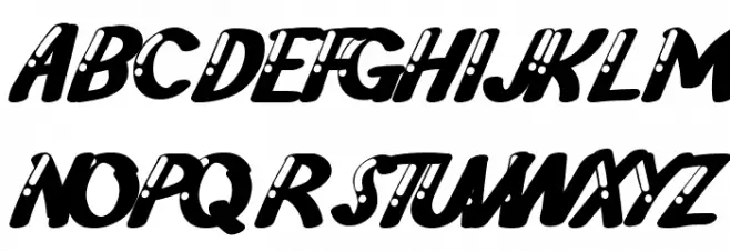 Gloria Highlight Caratteri MINUSCOLO