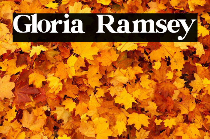 Gloria Ramsey Example 1