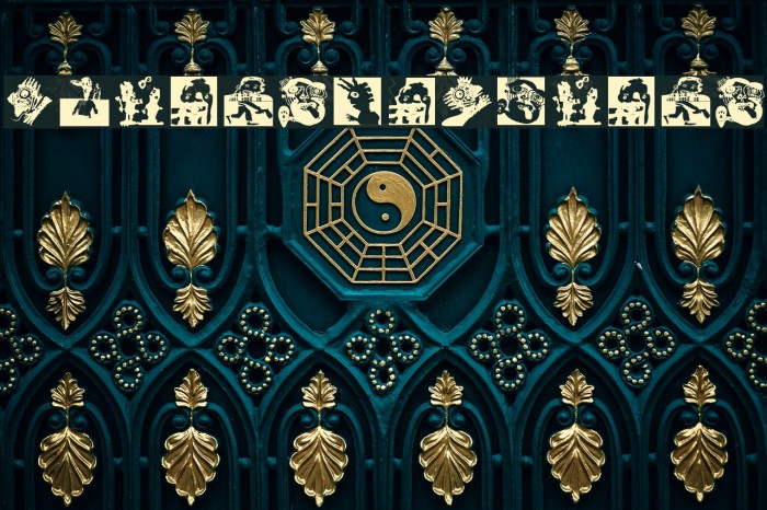 GloriaVectoria Font examples
