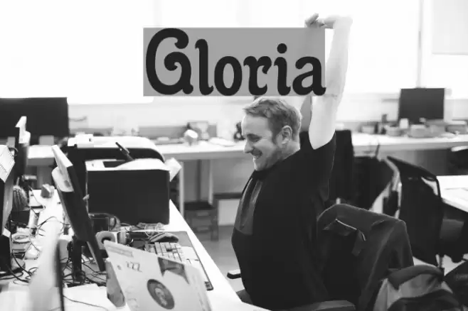 Gloria Font examples