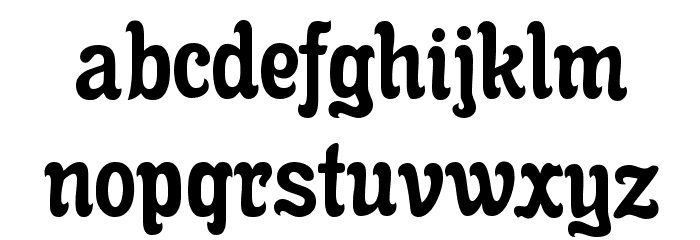 Gloria Font LOWERCASE