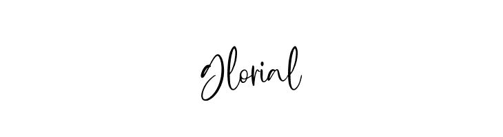 Glorial  Frei Schriftart Herunterladen