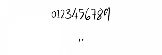 Glorial Font OTHER CHARS