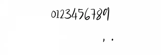 Glorial Font OTHER CHARS