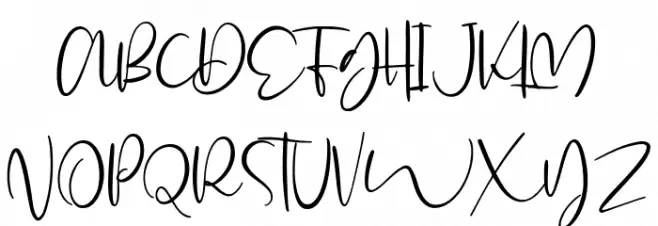 Glorial Font UPPERCASE