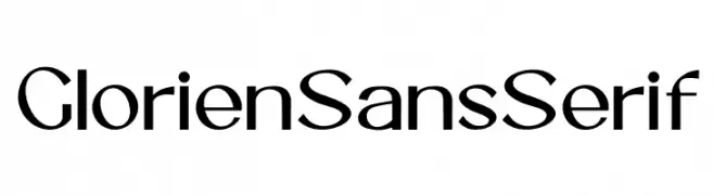 Glorien Sans Serif 