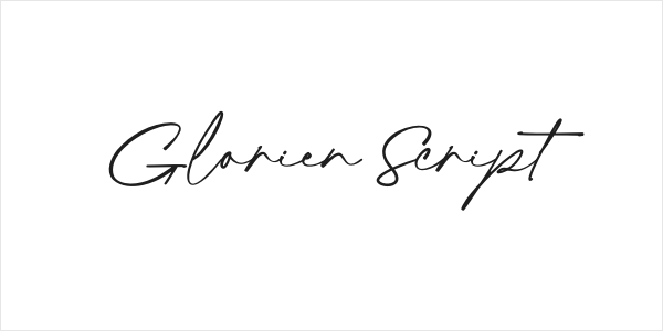 Glorien Script Logo