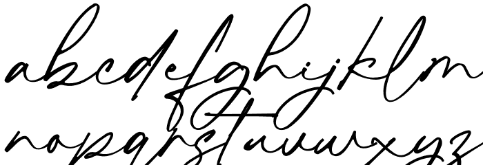 Glorien Script Polices MINUSCULES