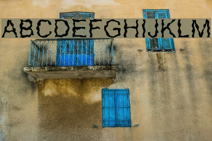 Glorija and theSmiths Font examples