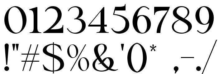Glorine Font OTHER CHARS