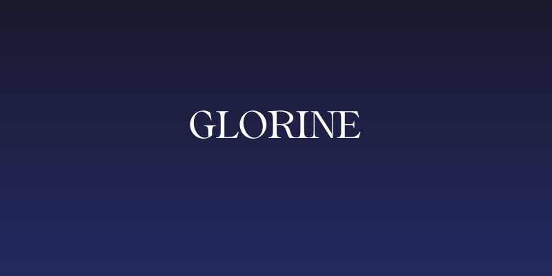 Glorine Social Header