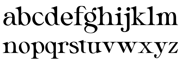 Glorine Font LOWERCASE