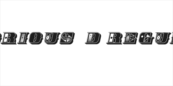 Glorious 3D Regular Logo