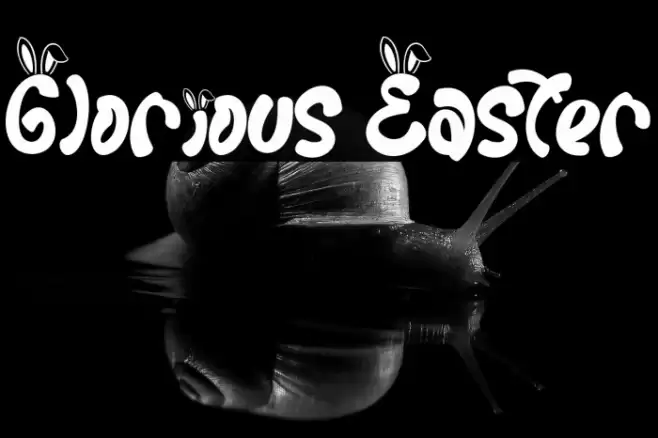 Glorious Easter Font examples