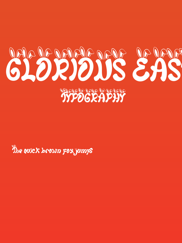 Glorious Easter Poster