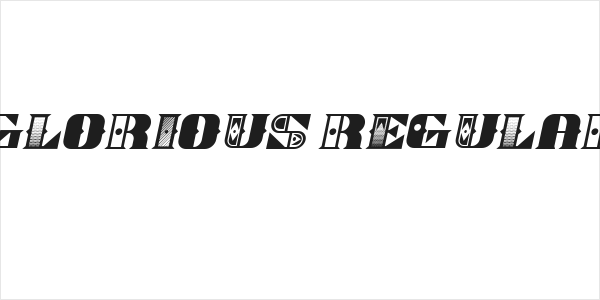 Glorious Regular Logo