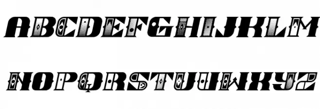 Glorious Regular 字体 小写