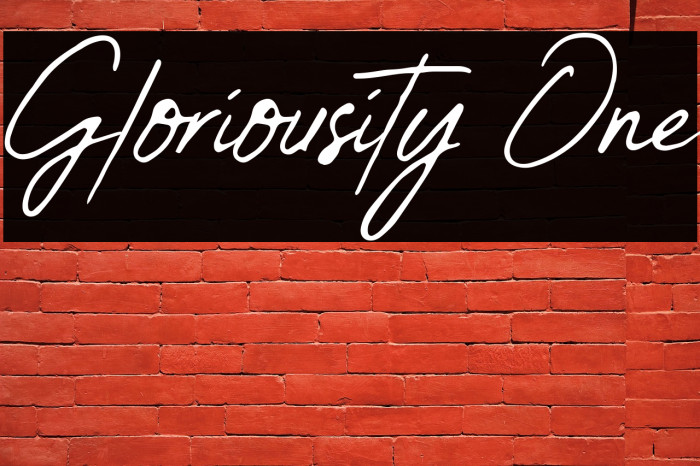 Gloriousity One Example 3