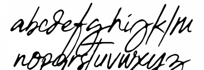 Gloriousity One Font Litere mici