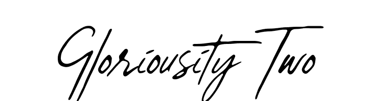 Gloriousity Two  नि: शुल्क फ़ॉन्ट्स डाउनलोड