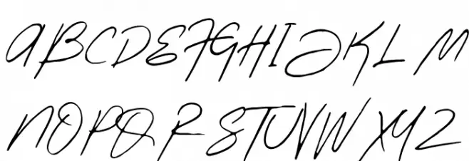 Gloriousity Two Schriftart Groß