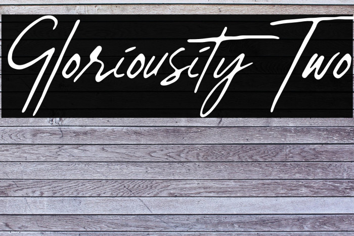 Gloriousity Two Example 3