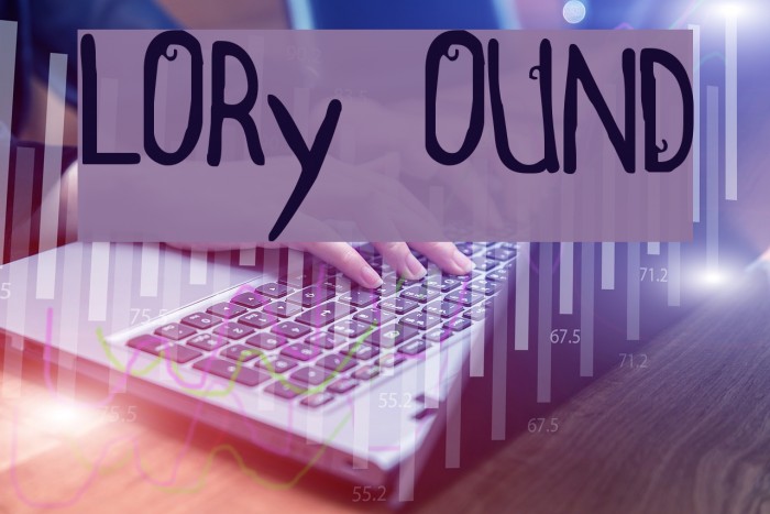 Glory Bound Font examples