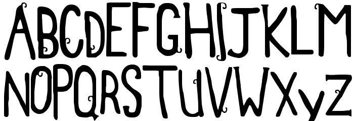 Glory Bound Font LOWERCASE