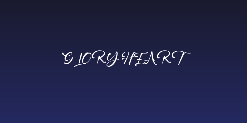 Glory Heart Social Header