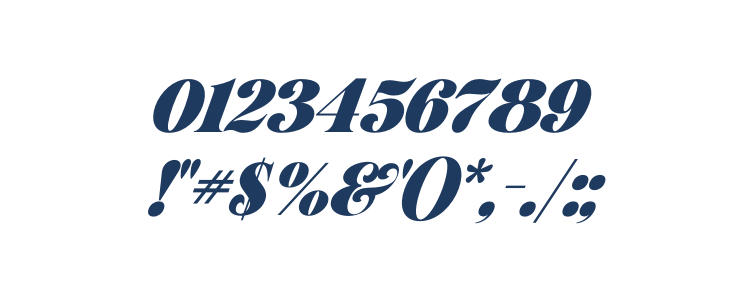 Glory Sunshine Italic Other Characters