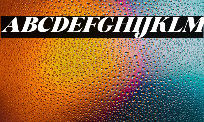 Glory Sunshine Italic Example 2