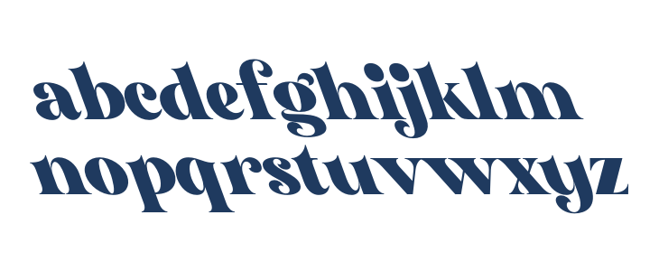 Glory Sunshine Oblique Lowercase