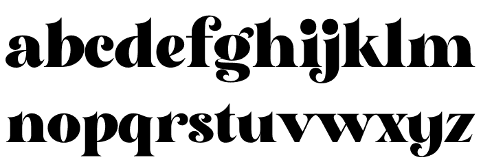 Glory Sunshine Font LOWERCASE