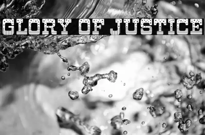 Glory of Justice Caratteri examples