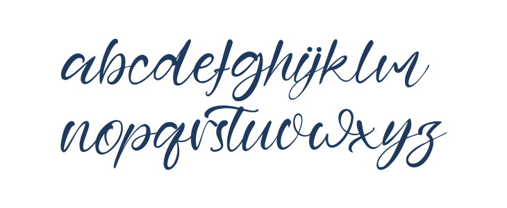 GloryHeart Lowercase