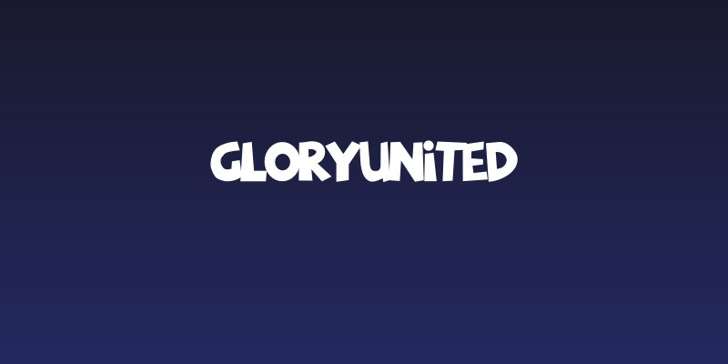 GloryUnited Social Header