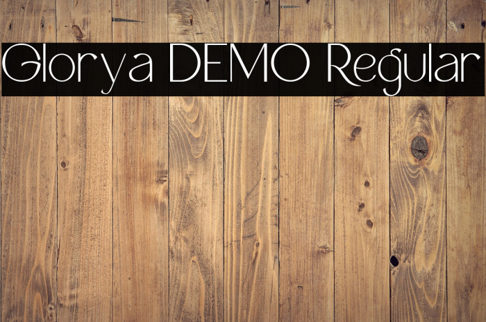 Glorya DEMO Regular Example 3